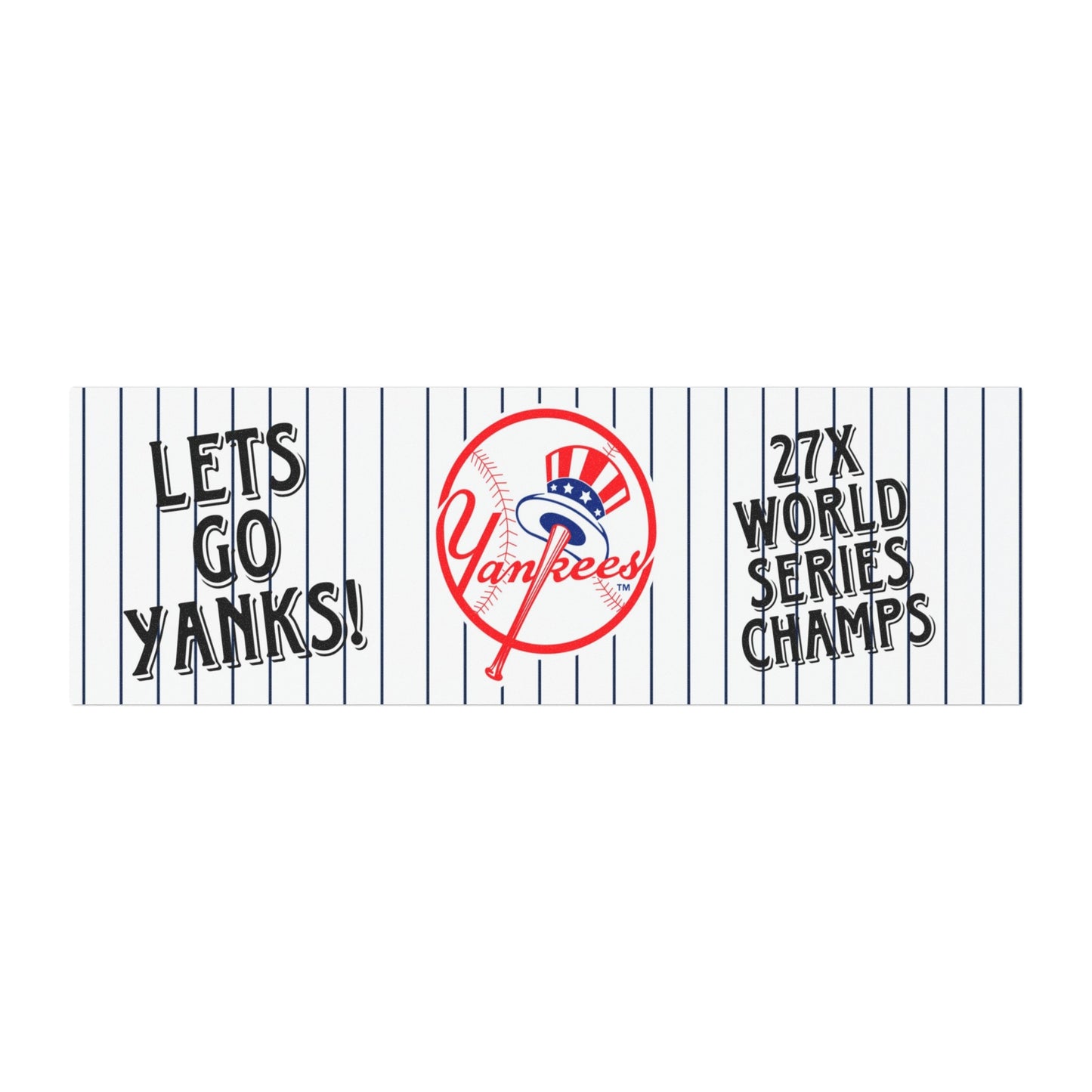 Yankees Pinstripe Car Magnet- 27x Champs