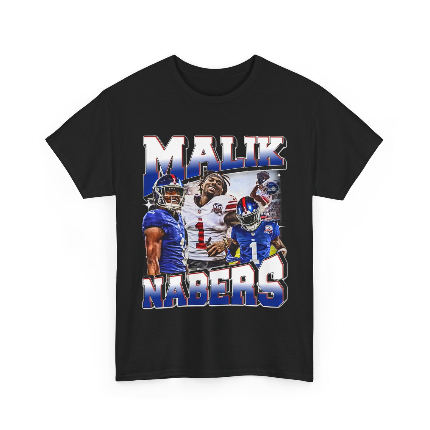 Malik Nabers 90s T-Shirt